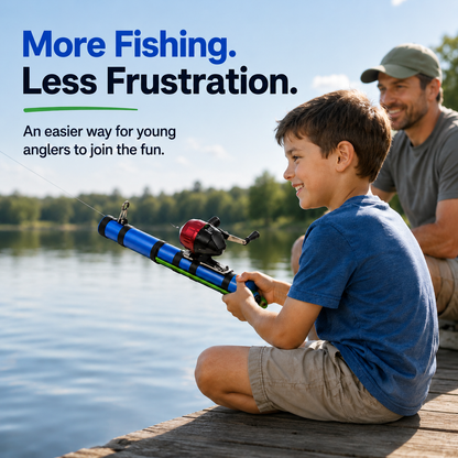 CastRocket™ Rod & Reel Kit