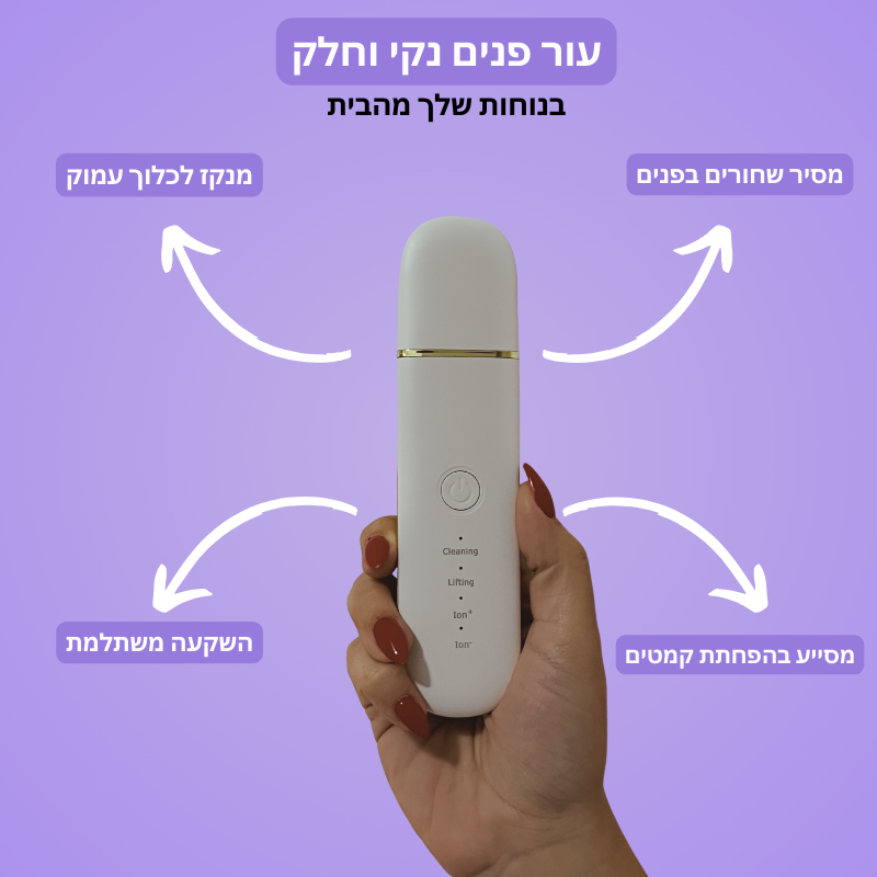 מכשיר לניקיון שחורים ושומניות