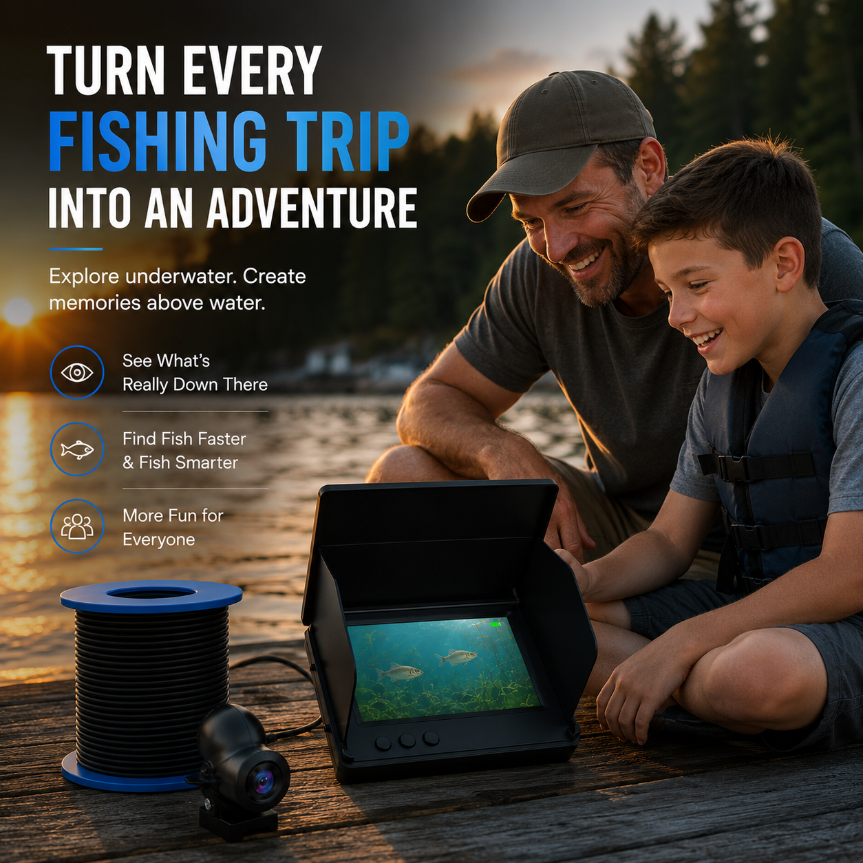 Underwater Fishing Camera