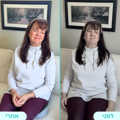 מושב+ | כרית ישיבה ארגונומית