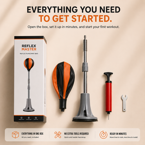 Reflex Master™ - Your Personal Home Boxing Trainer