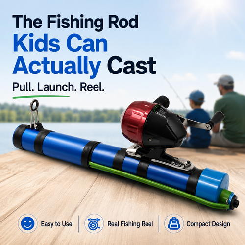 CastRocket™ Rod & Reel Kit